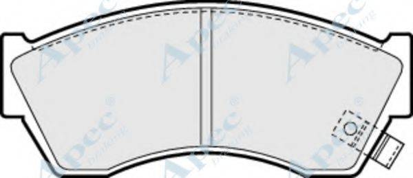 APEC BRAKING PAD662