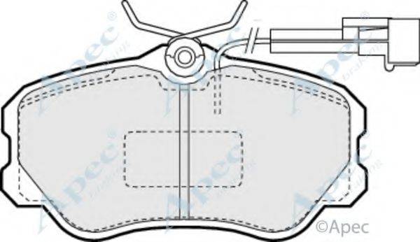 APEC BRAKING PAD670