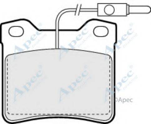 APEC BRAKING PAD678
