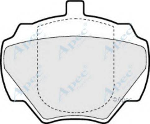 APEC BRAKING PAD706