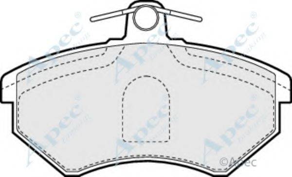 APEC BRAKING PAD707