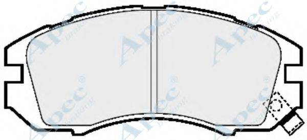 APEC BRAKING PAD739