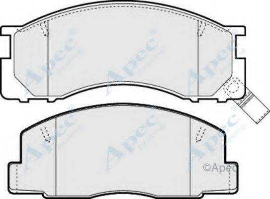 APEC BRAKING PAD744
