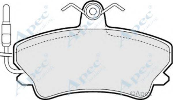 APEC BRAKING PAD764