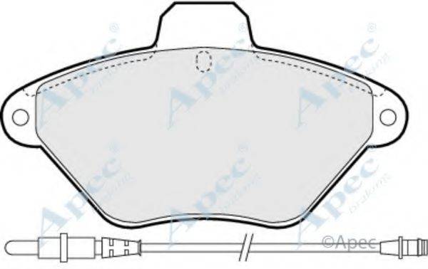 APEC BRAKING PAD804
