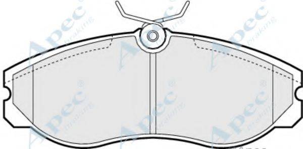 APEC BRAKING PAD806