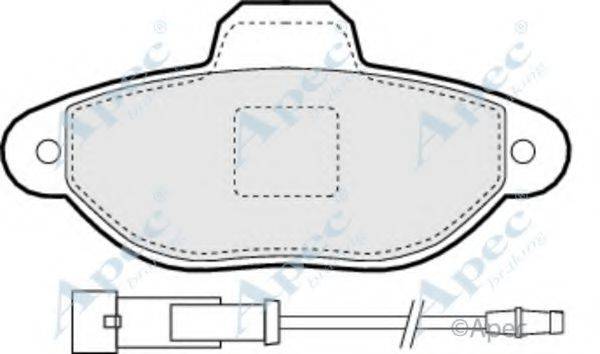 APEC BRAKING PAD812