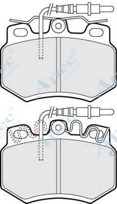 APEC BRAKING PAD828
