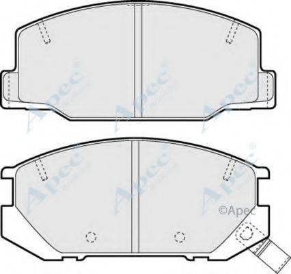 APEC BRAKING PAD854