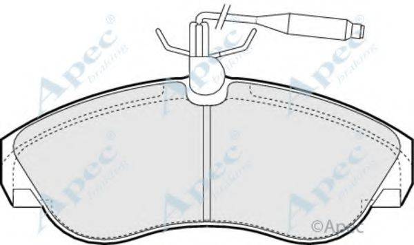 APEC BRAKING PAD868