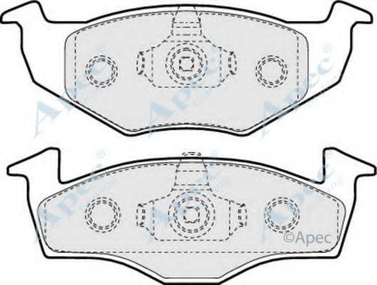 APEC BRAKING PAD911