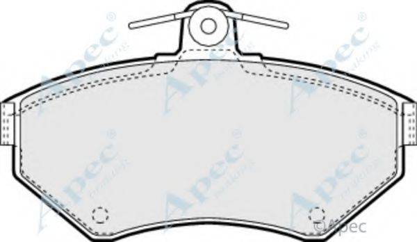 APEC BRAKING PAD961