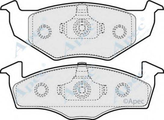 APEC BRAKING PAD974