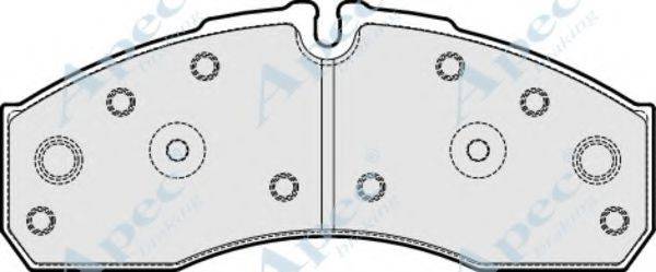 APEC BRAKING PAD1921