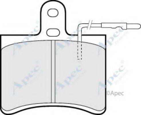APEC BRAKING PAD257