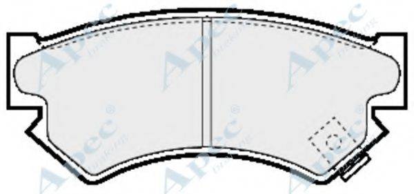 APEC BRAKING PAD747