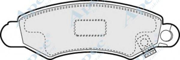 APEC BRAKING PAD1094
