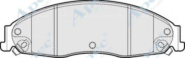 APEC BRAKING PAD1702