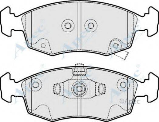 APEC BRAKING PAD1871