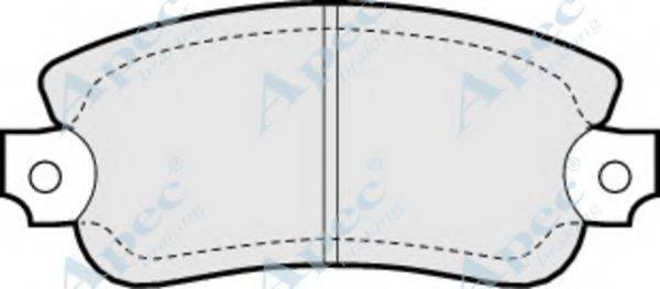APEC BRAKING PAD487