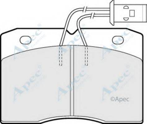 APEC BRAKING PAD519