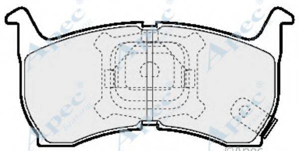 APEC BRAKING PAD661