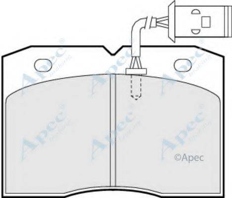 APEC BRAKING PAD740
