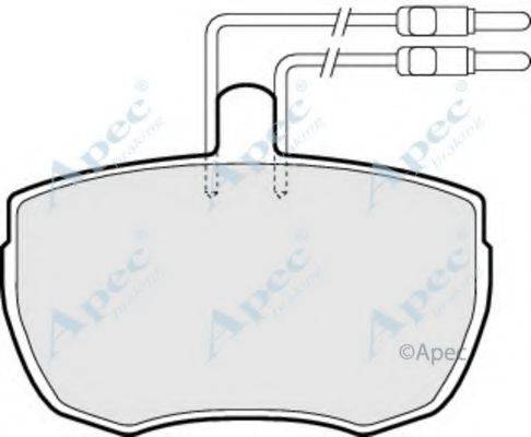 APEC BRAKING PAD76