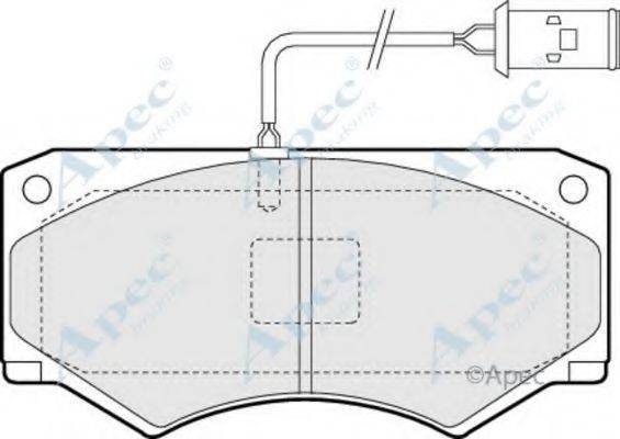 APEC BRAKING PAD932