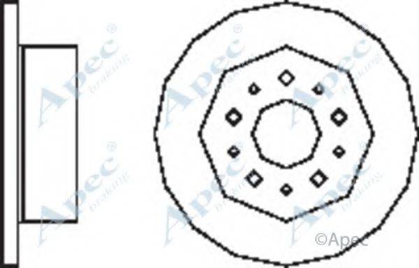 DELPHI 14932 гальмівний диск
