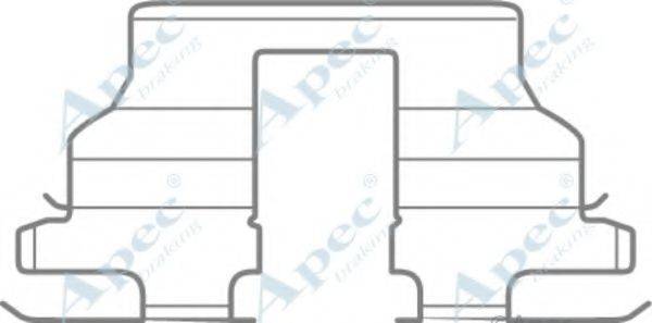 APEC BRAKING KIT1058