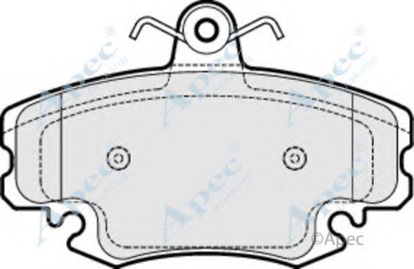 APEC BRAKING PAD1658