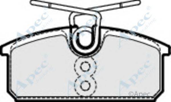 APEC BRAKING PAD1911