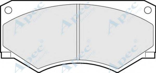 APEC BRAKING PAD322