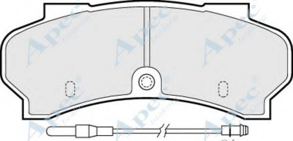 APEC BRAKING PAD632