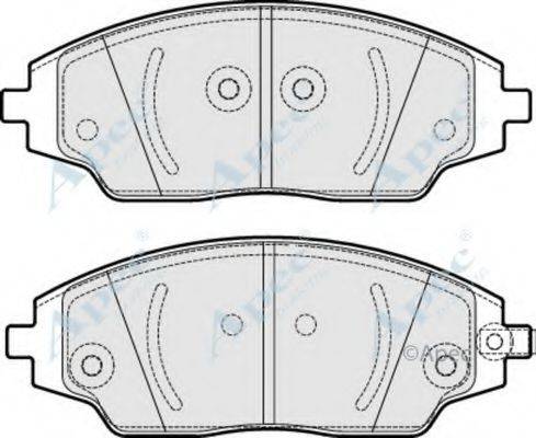 APEC BRAKING PAD1941