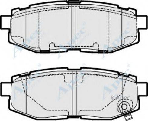 APEC BRAKING PAD1954