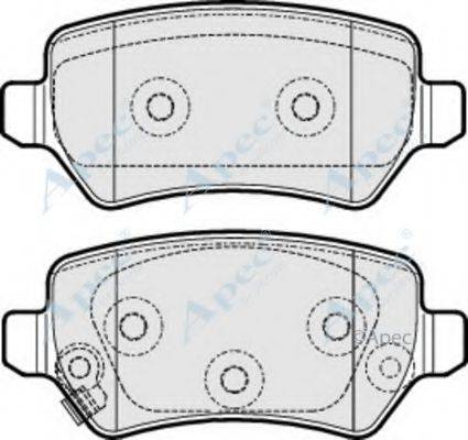 APEC BRAKING PAD1981