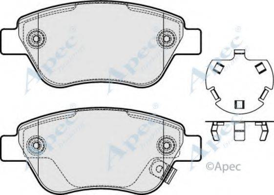 APEC BRAKING PAD2002