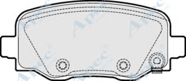 APEC BRAKING PAD2004