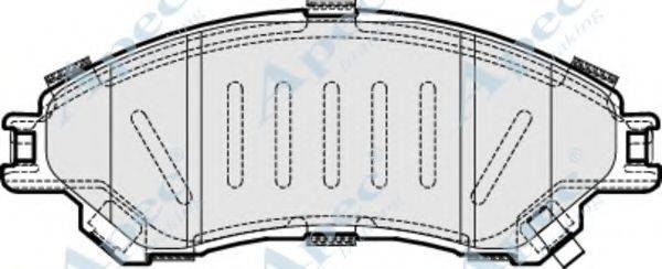 APEC BRAKING PAD2026