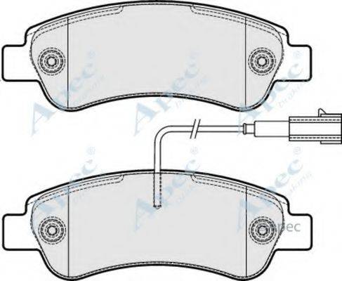 APEC BRAKING PAD2037