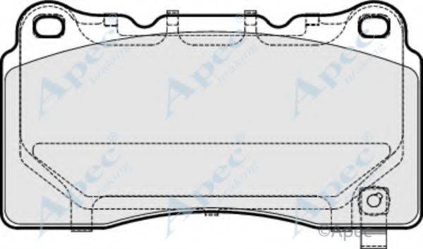 APEC BRAKING PAD1993