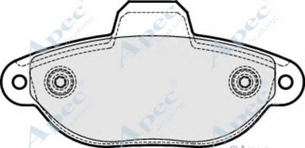 APEC BRAKING PAD1925