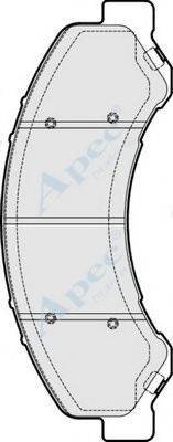 APEC BRAKING PAD1888