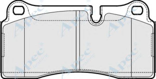 APEC BRAKING PAD2040
