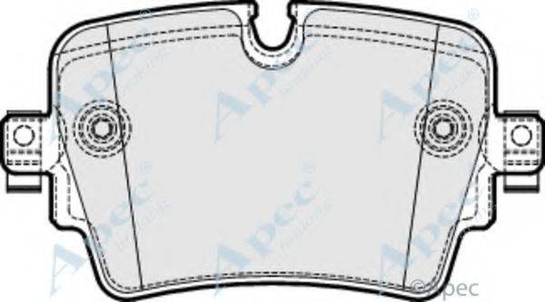 APEC BRAKING PAD2046