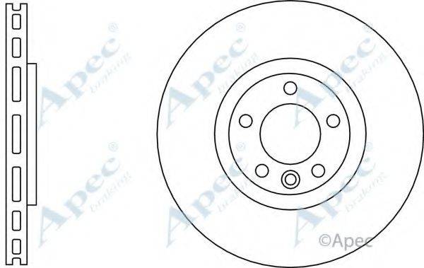 LAND ROVER LR059122 гальмівний диск