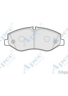 APEC BRAKING PAD2051