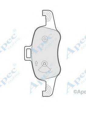 APEC BRAKING PAD2073
